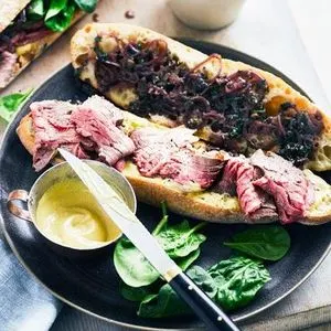 Nut-Free Shellfish-Free Roast beef sandwich — Mediterranean recipe