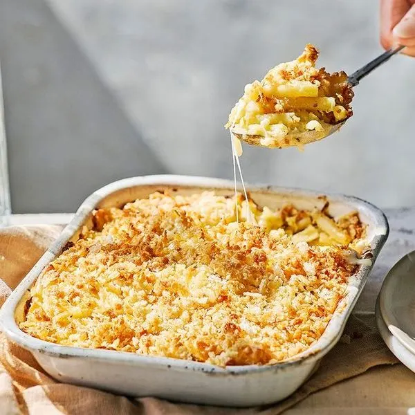 Vegetarian Nut-Free Air fryer mac & cheese — American recipe
