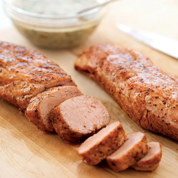 Gluten-Free Dairy-Free Pan-Seared Oven-Roasted Pork Tenderloin — American recipe