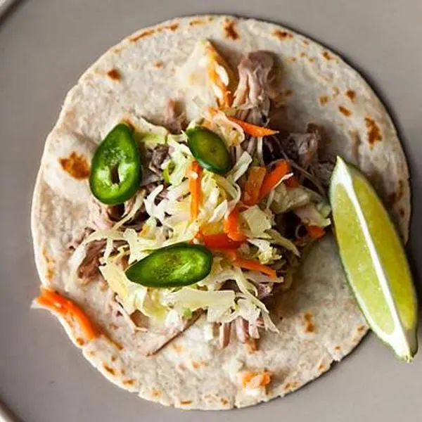 Gluten-Free Dairy-Free Citrus Pulled Pork Tacos — Mexican recipe