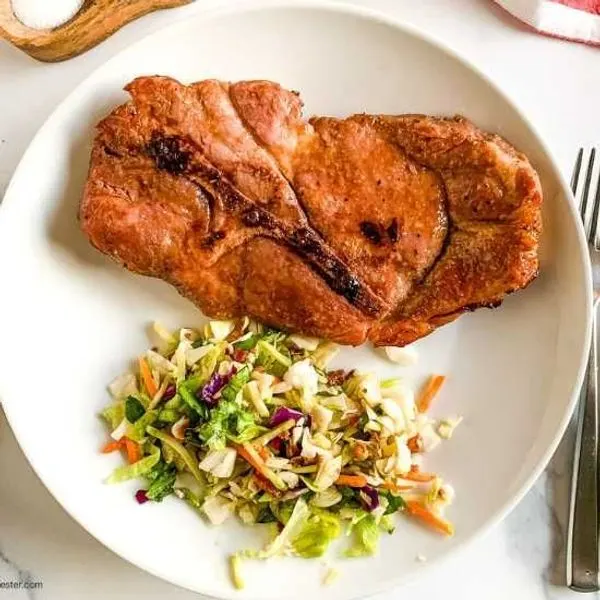 Gluten-Free Dairy-Free Juicy Baked Pork Steak — American recipe