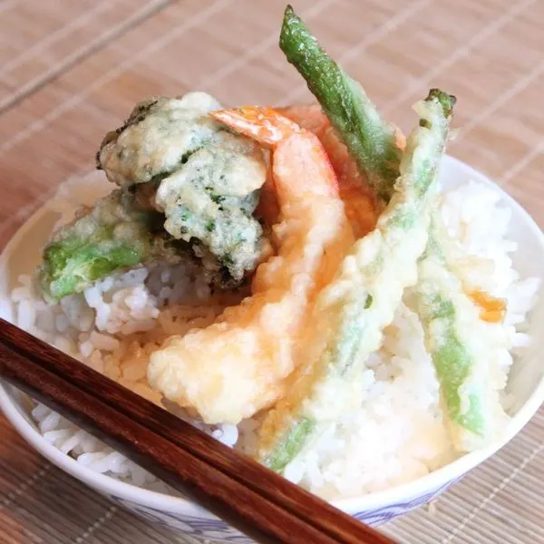 Vegetarian Dairy-Free Seafood and Vegetable Tempura — Japanese recipe