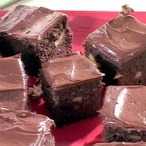 Vegetarian Nut-Free Low Carb Double Chocolate Walnut Brownies — French recipe