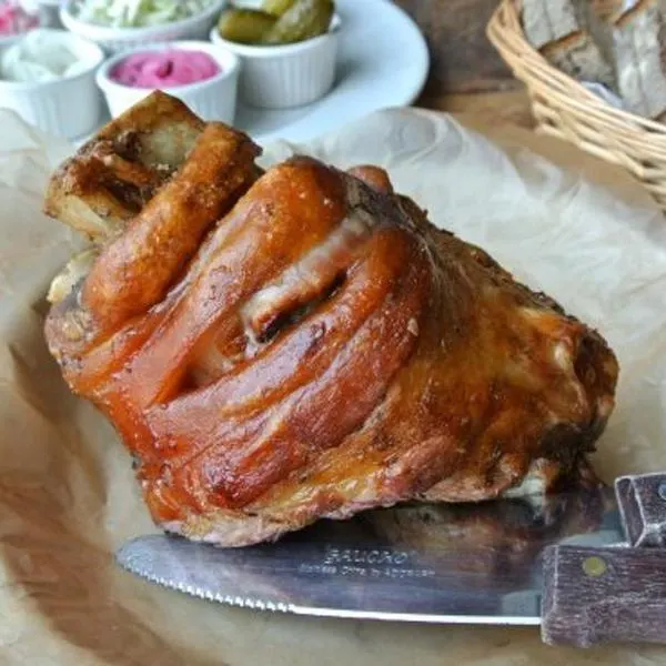 Gluten-Free Dairy-Free Oktoberfest Pork Shank Recipe — American recipe