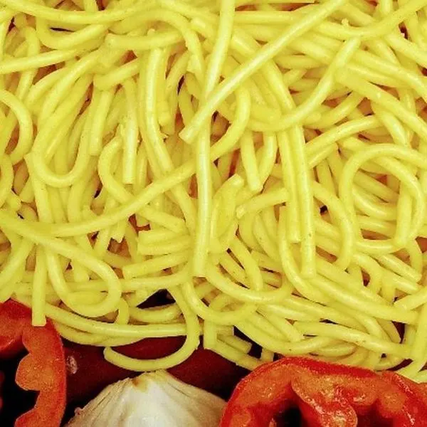 Vegan Vegetarian Turmeric Pasta — Italian recipe