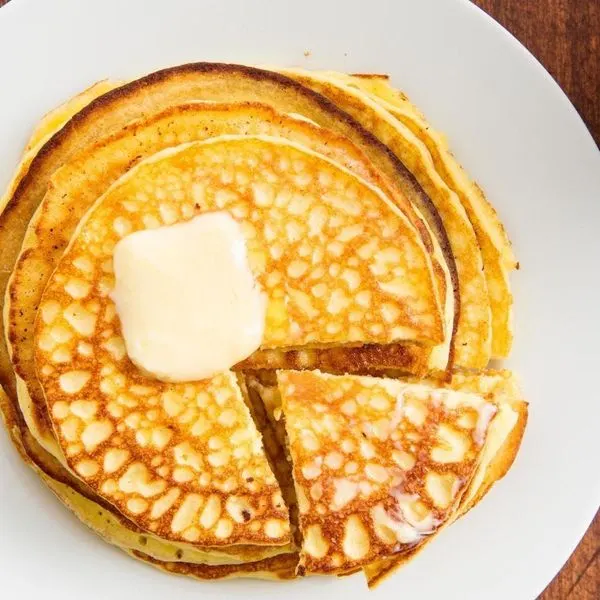 Vegetarian Gluten-Free Keto Pancakes — American recipe