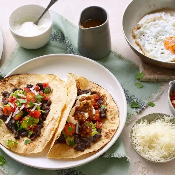 Vegetarian Nut-Free Vegetarian tacos — Mexican recipe
