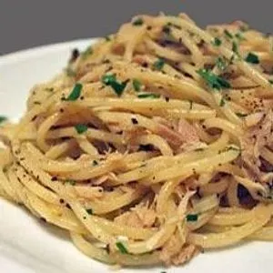 Dairy-Free Nut-Free Swordfish Pasta — Italian recipe