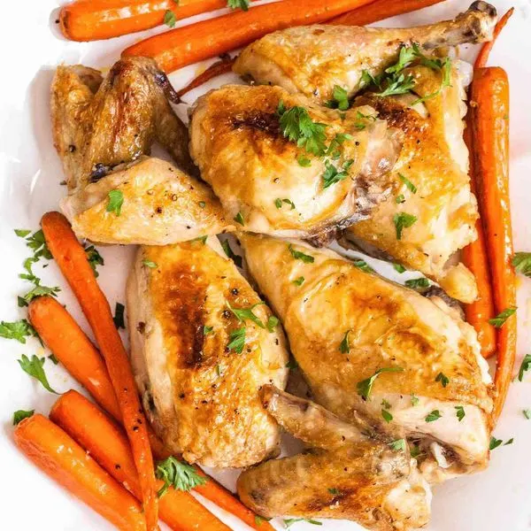 Keto Nut-Free Classic Baked Chicken — Mediterranean recipe