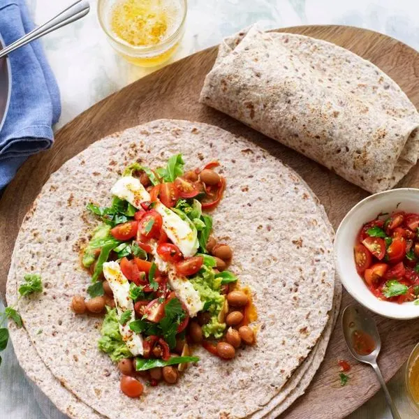 Vegetarian Gluten-Free Vegetarian burritos — Mexican recipe