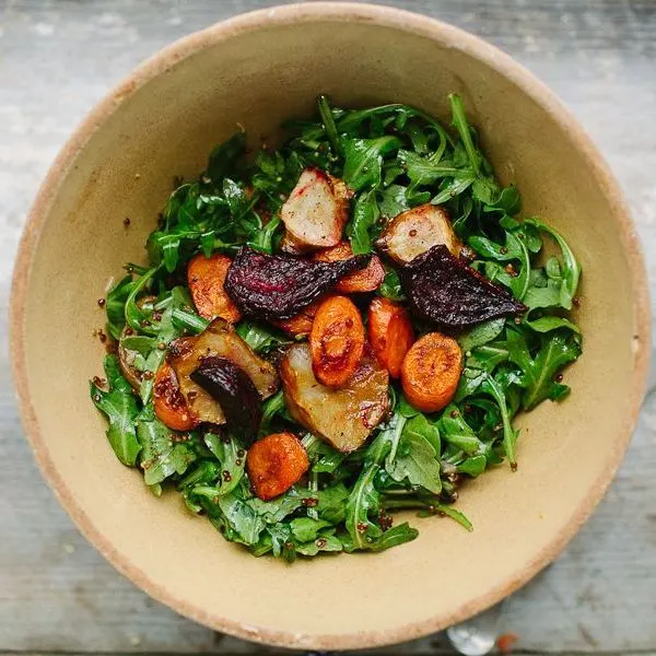 Vegan Vegetarian Quinoa and Roasted Vegetable Salad — South east asian recipe