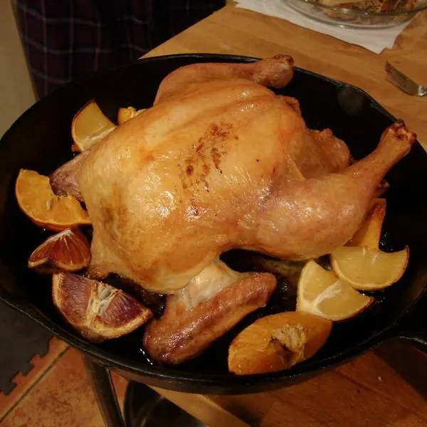 Gluten-Free Dairy-Free Citrus Roasted Chicken — Mediterranean recipe