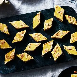 Vegetarian Nut-Free Indian Fudge (Besan Barfi) — French recipe