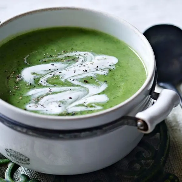 Gluten-Free Nut-Free Broccoli soup — American recipe
