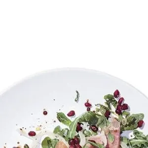 Gluten-Free Dairy-Free Mediterranean Salad with Prosciutto and Pomegranate — Mediterranean recipe