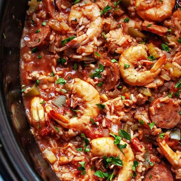 Gluten-Free Dairy-Free Slow Cooker Jambalaya — Mediterranean recipe