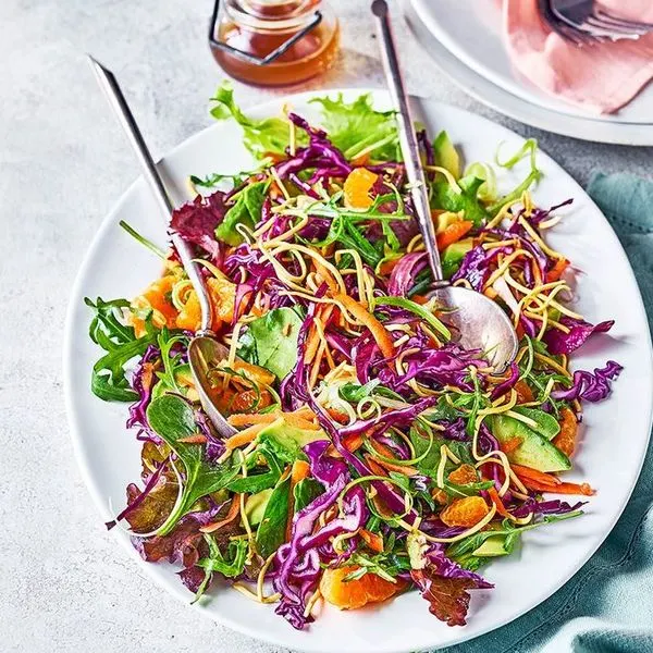 Vegetarian Dairy-Free Crunchy noodle salad — Asian recipe