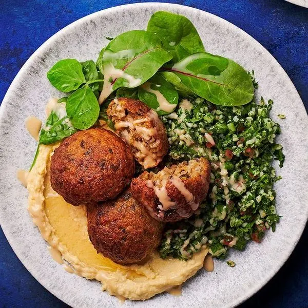 Vegetarian Dairy-Free Air fryer falafel — Mediterranean recipe