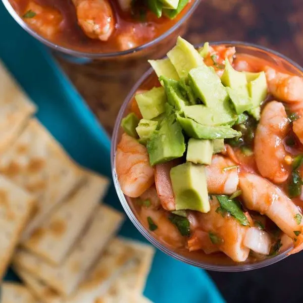 Dairy-Free Nut-Free Mexican Shrimp Cocktail (Coctel de Camarones) Recipe — Mexican recipe