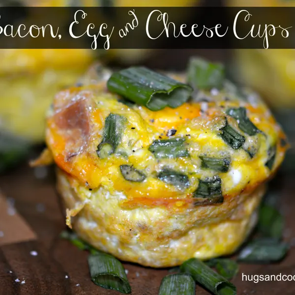 Gluten-Free Keto Bacon, Egg & Cheese Cups — French recipe