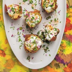 Vegetarian Gluten-Free Indian-ish Baked Potatoes — South american recipe