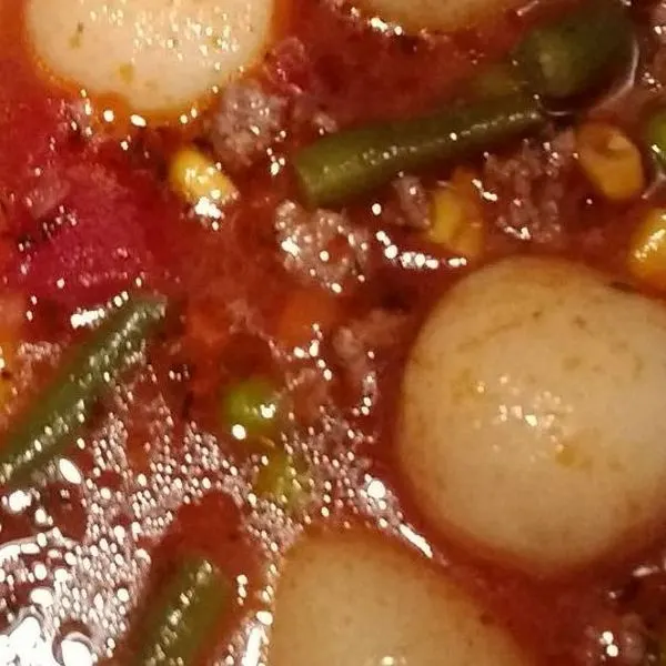 Dairy-Free Nut-Free Easy Hamburger Soup — American recipe