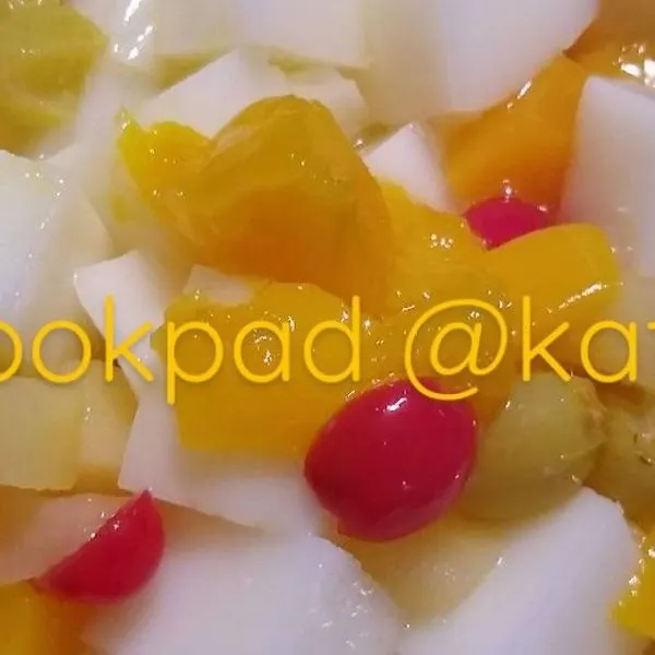 Gluten-Free Nut-Free Almond Jelly Dessert — American recipe
