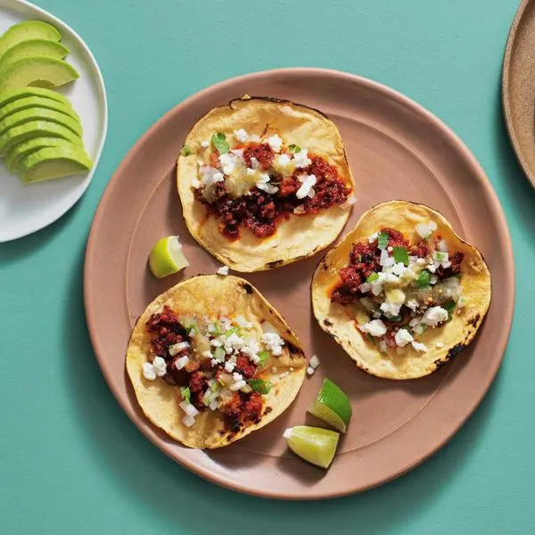 Gluten-Free Nut-Free Easy Mexican Chorizo Tacos Recipe — Mexican recipe