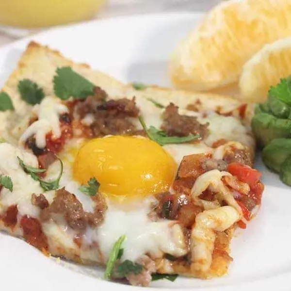 Gluten-Free Nut-Free Breakfast Pizza: Shashuka Pizza — Italian recipe