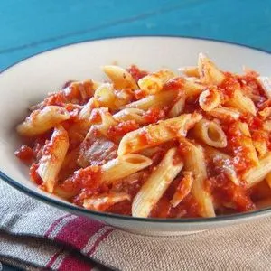 Dairy-Free Nut-Free Tuna Tomato Pasta — Italian recipe