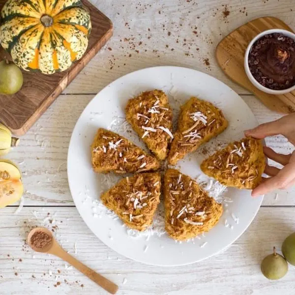 Vegan Vegetarian Gluten Free Pumpkin Scones — British recipe