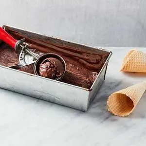 Vegan Vegetarian Vegan chocolate ice cream — American recipe