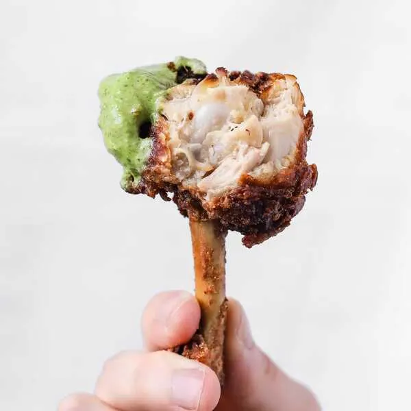 Dairy-Free Nut-Free Chicken Lollipop — Indian recipe