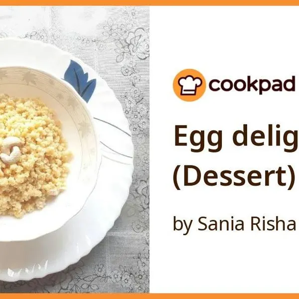 Vegetarian Gluten-Free Egg delight (Dessert) — American recipe