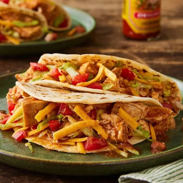 Nut-Free Shellfish-Free Slow Cooker Chicken Tacos — Mexican recipe