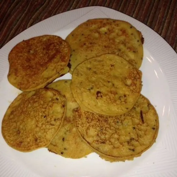 Vegan Vegetarian Acorn squash Indian pancakes — Indian recipe