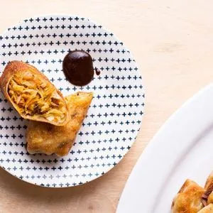 Vegetarian Dairy-Free Vegetarian Egg Rolls Recipe — Chinese recipe
