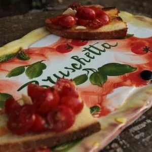 Vegan Vegetarian Perfect Italian Bruschetta — Italian recipe