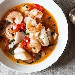 Gluten-Free Dairy-Free Dad's Favorite Seafood Stew — Mediterranean recipe