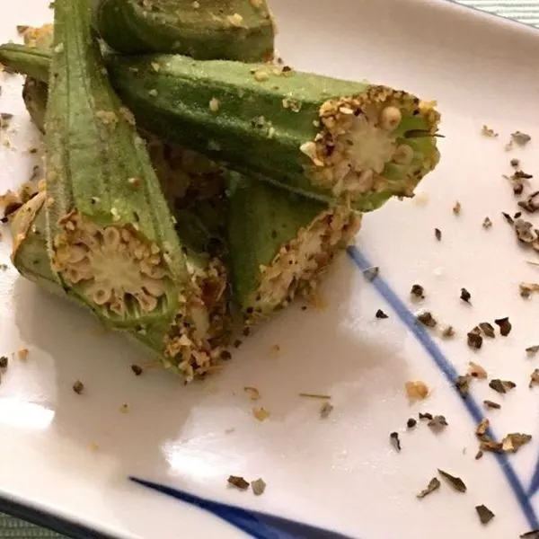 Vegan Vegetarian Easy Italian-Style Roasted Okra — Italian recipe