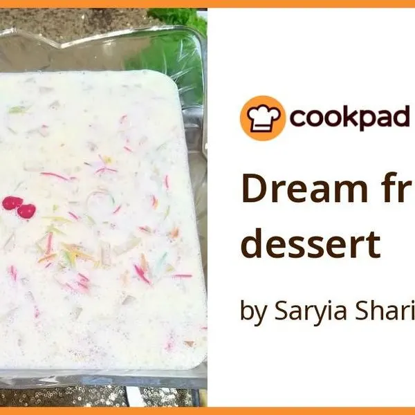 Vegetarian Nut-Free Dream fruit dessert — American recipe