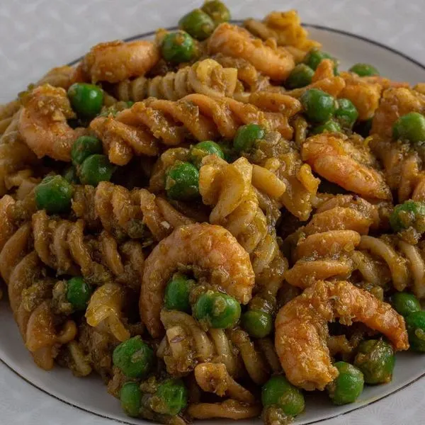Dairy-Free Nut-Free Ayamase Prawn Pasta — Italian recipe