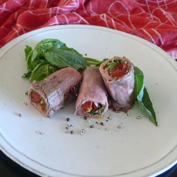 Gluten-Free Dairy-Free Tomato and Beef Roll — Japanese recipe