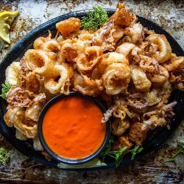 Dairy-Free Nut-Free Crispy Fried Calamari (Gluten-free) — Italian recipe