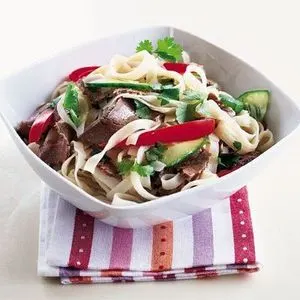 Dairy-Free Nut-Free Beef noodle salad — Asian recipe