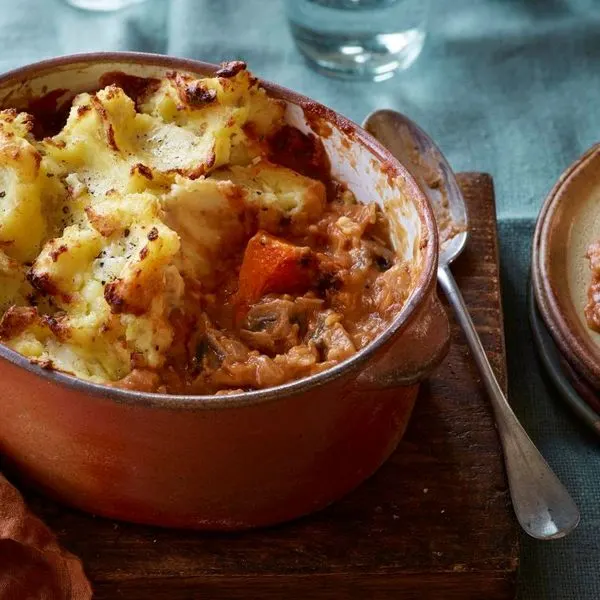 Nut-Free Shellfish-Free Vegetarian shepherd’s pie — American recipe
