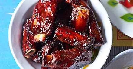 Gluten-Free Dairy-Free Hoisin pork spare ribs — American recipe