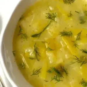 Gluten-Free Nut-Free Luscious Potato Leek Soup — French recipe