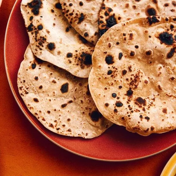 Vegetarian Nut-Free Roti (Easy Indian Flatbread) — Indian recipe