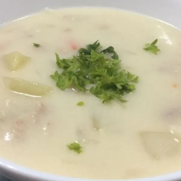 Gluten-Free Nut-Free Japanese cream soup (Milk Soup) — Japanese recipe